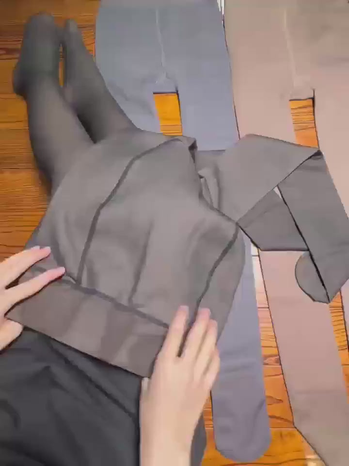 Collant Thermique Polaire Femme – Effet Transparent Noir  Chaud & Élégant